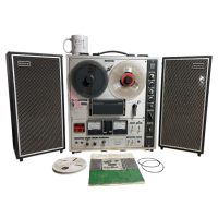 Alternative view of Vintage Sony Studio Band Multi Channel Mixing Portable Mobile Tape Recorder SPARES repairs not working c1970's