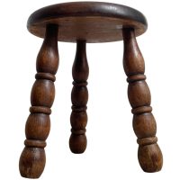 Plinth Vintage French Traditional Worn DAMAGED Stand Bobbin Leg Plinth Plant Tabouret c1960’s Plinth Vintage French Traditional Worn DAMAGED Stand Bobbin Leg Plinth Plant Tabouret c1960's