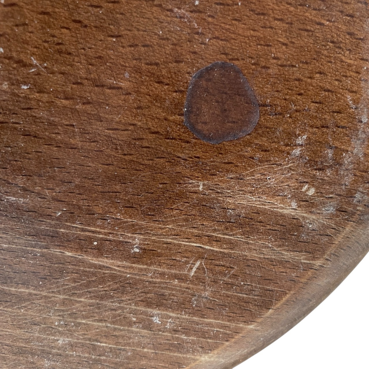 Vintage French Wooden Wood Milking Stool Seat Kitchen Table Farm Round Shaped Seat Plant Rest Stand Plinth Rustic Tabouret c1970’s 3 Vintage French Wooden Wood Milking Stool Seat Kitchen Table Farm Round Shaped Seat Plant Rest Stand Plinth Rustic Tabouret c1970's - Image 3