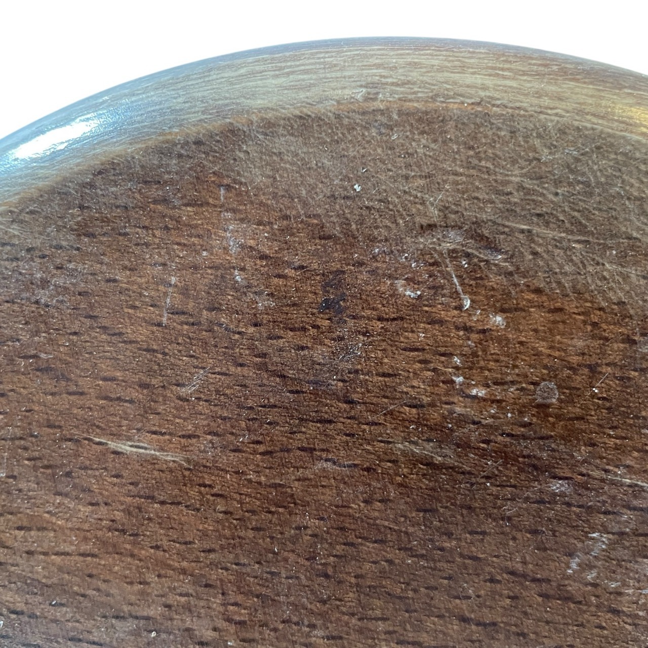 Vintage French Wooden Wood Milking Stool Seat Kitchen Table Farm Round Shaped Seat Plant Rest Stand Plinth Rustic Tabouret c1970’s 4 Vintage French Wooden Wood Milking Stool Seat Kitchen Table Farm Round Shaped Seat Plant Rest Stand Plinth Rustic Tabouret c1970's - Image 4