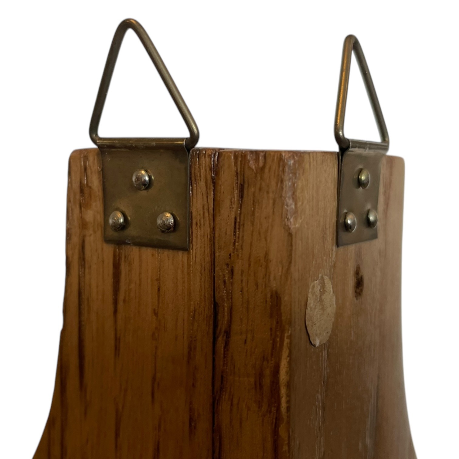 Vintage French Wood Corner Shelf Side Table Stand Tabouret Plinth Display Wooden c1970-80’s 10 Vintage French Wood Corner Shelf Side Table Stand Tabouret Plinth Display Wooden c1970-80's - Image 10