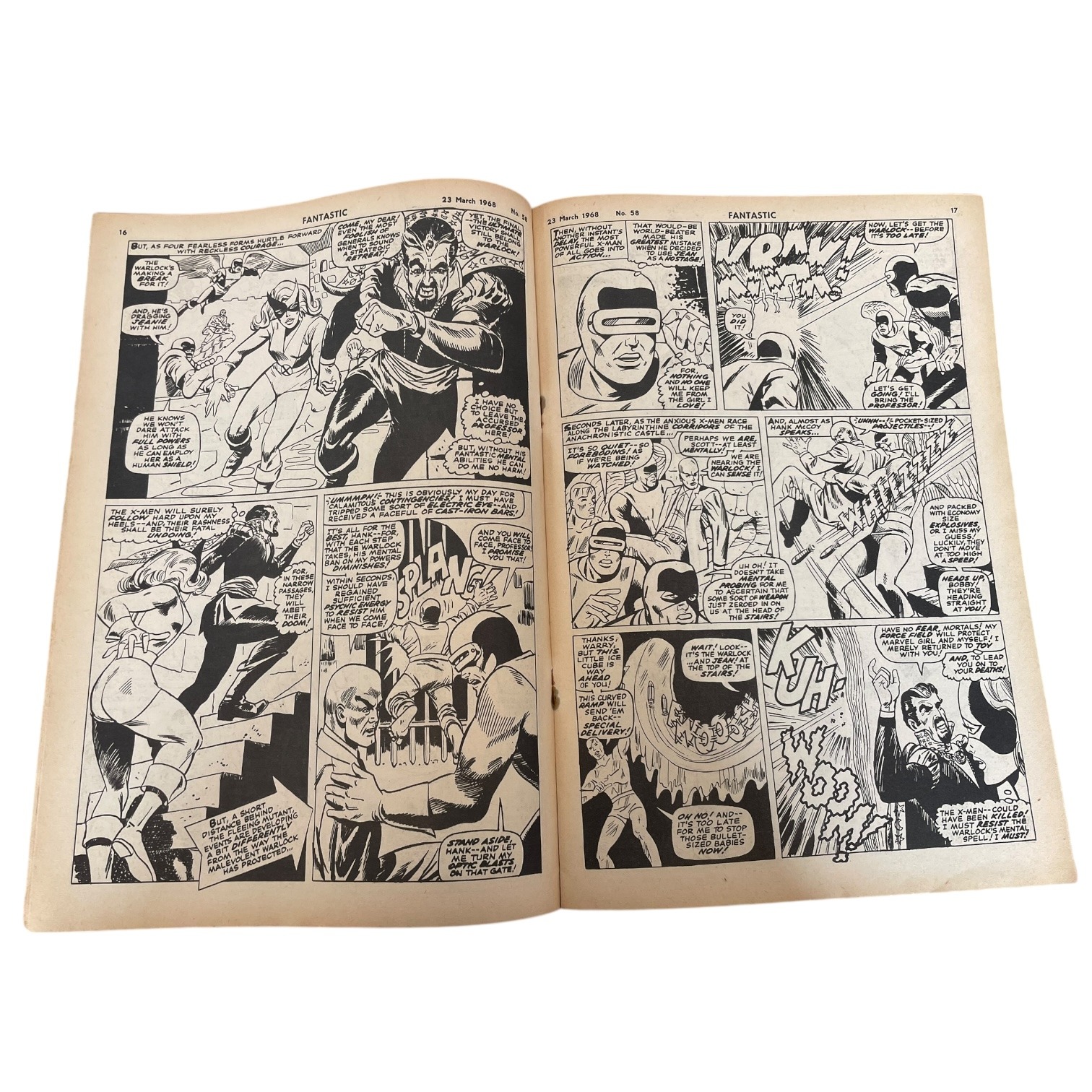 Vintage English International Edition Marvel Fantastic Weekly Comic Book Collection Of 35 Comics Odhams Press circa 1968 10 Vintage English International Edition Marvel Fantastic Weekly Comic Book Collection Of 35 Comics Odhams Press circa 1968 - Image 10