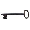 Antique French Large Rusty Iron Key Doorway Rusty Keys Door Lock c1800-1900's
