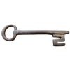 Antique French Large Rusty Iron Key Doorway Rusty Keys Door Lock c1800-1900's