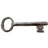 Antique French Large Rusty Iron Key Doorway Rusty Keys Door Lock c1700-1800's