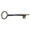 Antique French Large Rusty Iron Key Doorway Rusty Keys Door Lock c1700-1800's