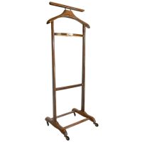 Vintage French Valet Butler Stand Wooden Clothes Hanger Suit Costume Bedroom Decor Storage Office c1950-60’s Vintage French Valet Butler Stand Wooden Clothes Hanger Suit Costume Bedroom Decor Storage Office c1950-60's
