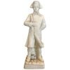 Vintage French Stone Paste Napoleon Figurine Ornament Decoration c1950-60's