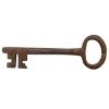 Antique French Large Rusty Iron Key Doorway Rusty Keys Door Lock c1700-1800's