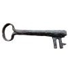 Antique French Large Rusty Iron Key Doorway Rusty Keys Door Lock c1700-1800's