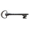 Antique French Large Rusty Iron Key Doorway Rusty Keys Door Lock c1700-1800's