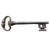 Antique French Large Rusty Iron Key Doorway Rusty Keys Door Lock c1700-1800's