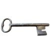 Antique French Large Rusty Iron Key Doorway Rusty Keys Door Lock c1700-1800's