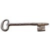 Antique French Large Rusty Iron Key Doorway Rusty Keys Door Lock c1700-1800's