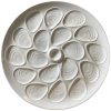 Vintage French Oyster Plate Large White Serving Party Plate Dish Tray Sea Food Shellfish circa 1970-80's / EVE
