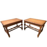 Vintage French Small Side Table Stand Shelf Plinth Tabouret Farmhouse c1960-70's / EVE