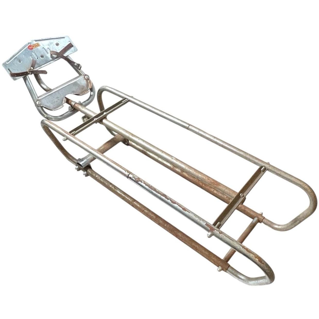 Vintage Popula Sledge Cart Frame Metal Snow Sled Sledge Toboggan circa 1970-80’s / EVE Vintage Popula Sledge Cart Frame Metal Snow Sled Sledge Toboggan circa 1970-80's / EVE