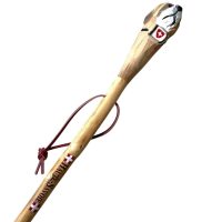 Vintage Swiss Walking Stick Cane Souvenir Decorative Walkers Gift circa 2000's / EVE