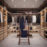 Vintage French Wooden Valet Stand with a Hanger Trouser Bar and Wheels Clothes Suit Costume Bedroom Decor Storage Office c1970's / EVE