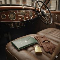 Vintage French Green Painted Chippy Brass Letter Shaped Metal Cigarette Case Snapp Shut case circa 1930's / EVE