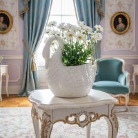 Vintage Italian English White Ceramic Swan Planter Bowl Catch All Candy Dish Pen Pot Decor Display c1960 - 70's / EVE