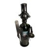 Vintage French Decorative Bread Cook Chef Metal Drinks Bottle Wine Holder Display Bar Cafe circa 2000 / EVE