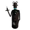 Vintage French Decorative Waiter Server Metal Drinks Bottle Wine Holder Display Bar Cafe circa 2000 / EVE