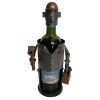 Vintage French Decorative Handyman Workman Hammer Tools Metal Drinks Bottle Wine Holder Display Bar Cafe circa 2000 / EVE