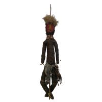 Alternative view of Vintage Papua New Guinea Mendi Tribal Payback Doll 1950-60's / EVE