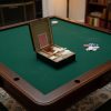 Vintage French Polished Mother Of Pearl Look Markers Tokens Card Roulette Poker Game Gambling Tokens Chips Counters Lot 120+ c1960's / EVE