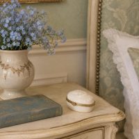 Vintage French Oval Bisque Porcelain White Trinket Box with Classical Relief and Worn Metal Trim c1950 - 60's / EVE