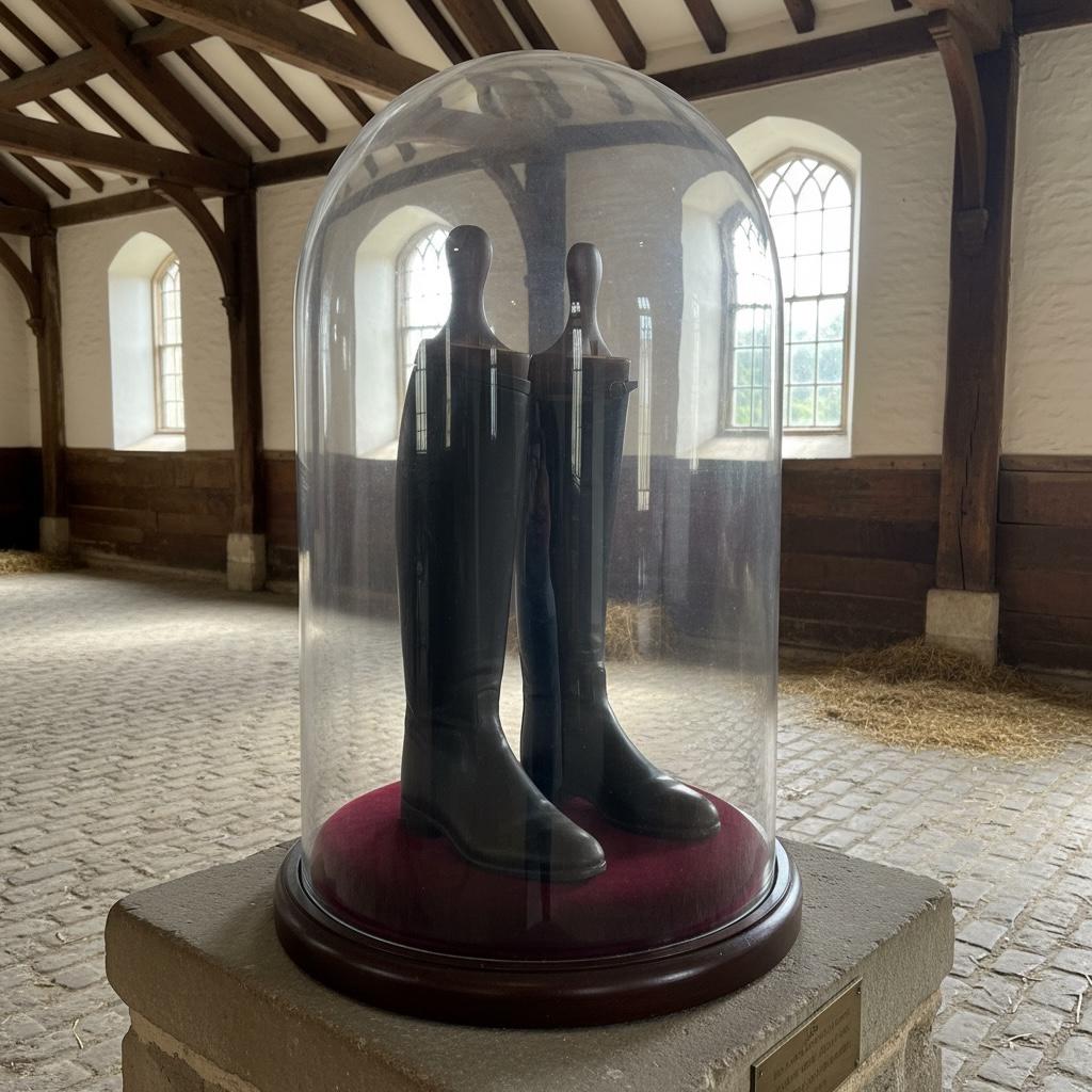 Antique English Black Riding Boots of Maxwell Dover Street of London with Wooden Trees 1920-30’s / EVE Antique English Black Riding Boots of Maxwell Dover Street of London with Wooden Trees 1920-30's / EVE