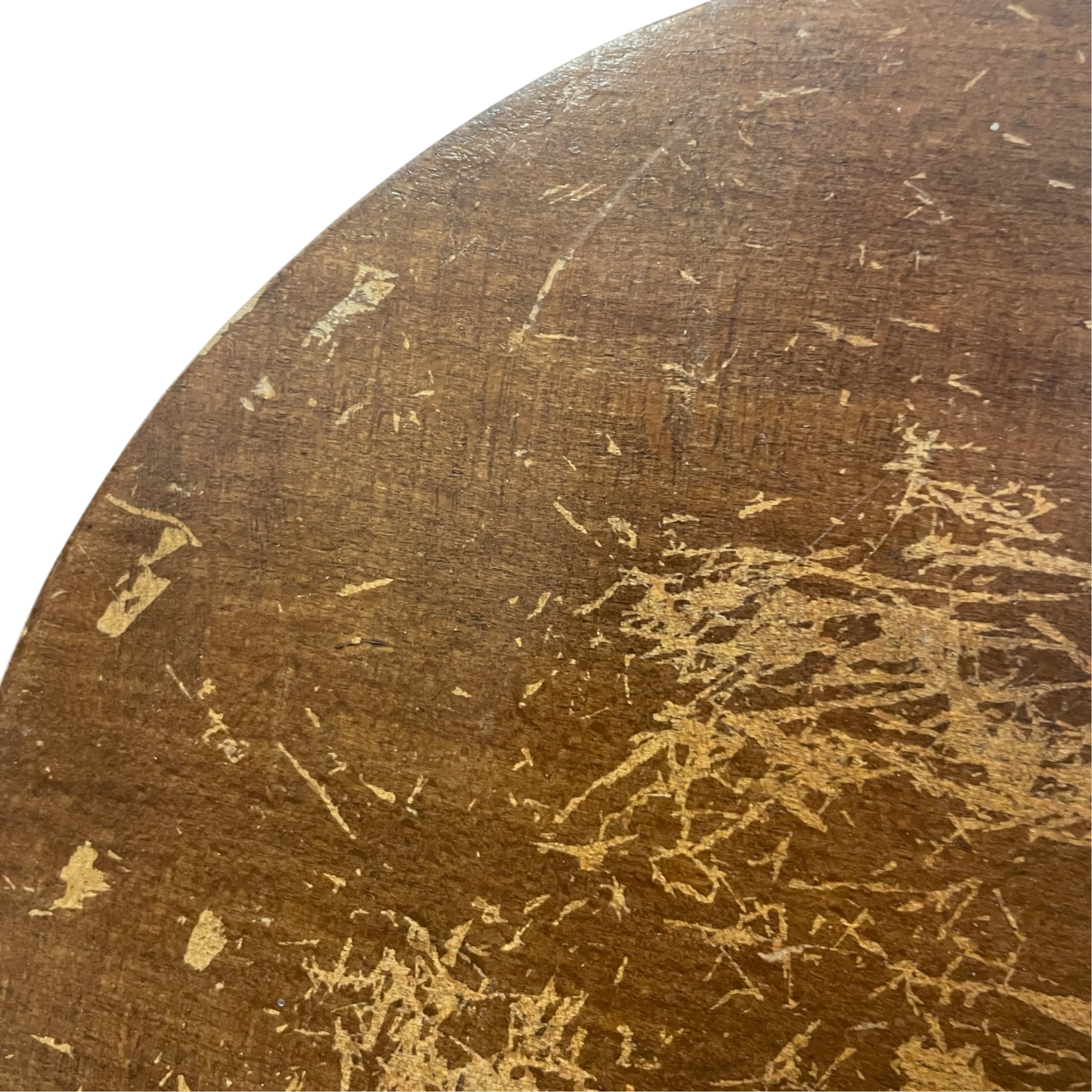 Vintage Dutch Wooden Stool With Carved Clog Legs c1960’s / EVE 6 Vintage Dutch Wooden Stool With Carved Clog Legs c1960's / EVE - Image 6