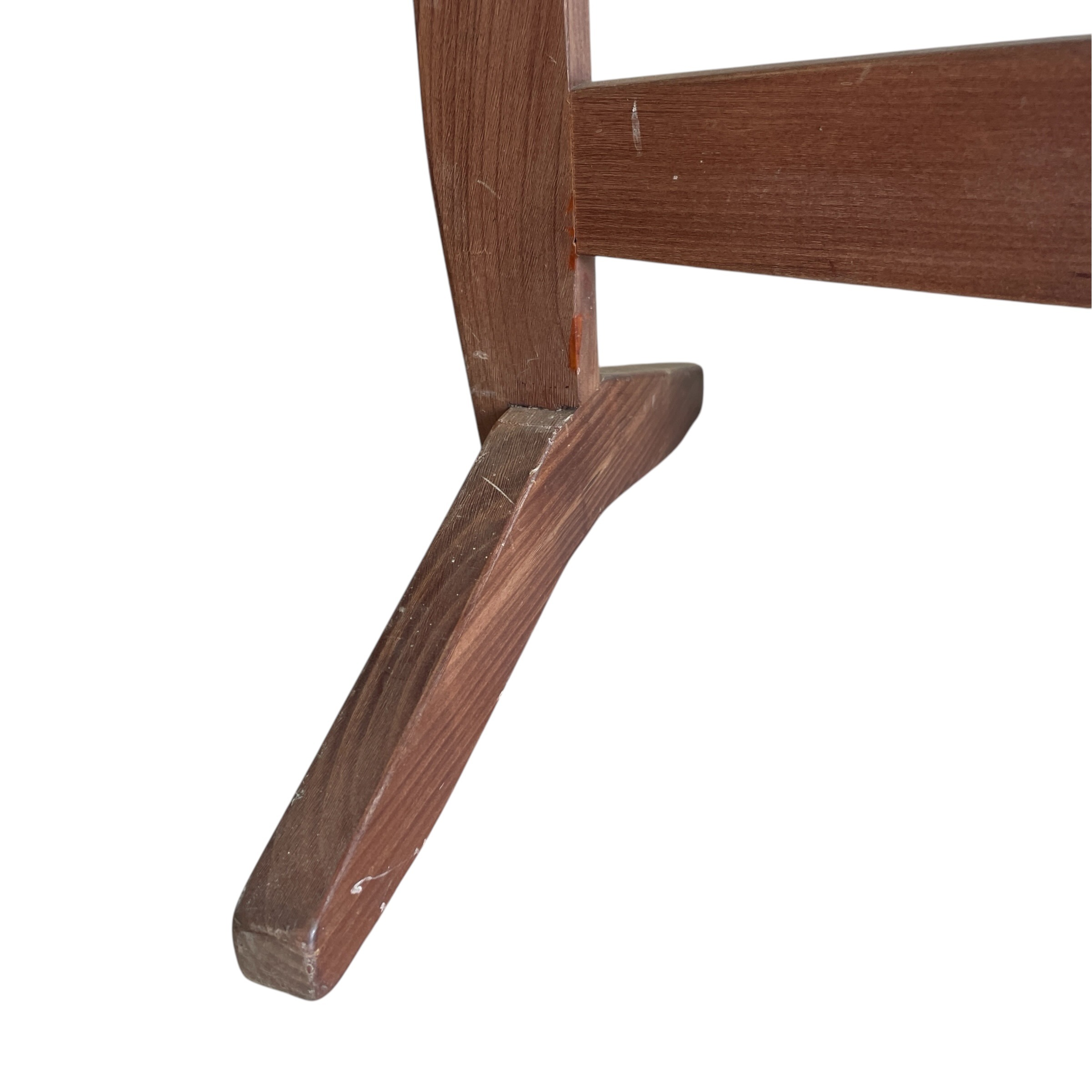 Vintage French Wooden Valet Stand with a Hanger Trouser Bar Clothes Suit Costume Bedroom Decor SOLD INDIVIDUALLY c1970’s / EVE 6 Vintage French Wooden Valet Stand with a Hanger Trouser Bar Clothes Suit Costume Bedroom Decor SOLD INDIVIDUALLY c1970's / EVE - Image 6
