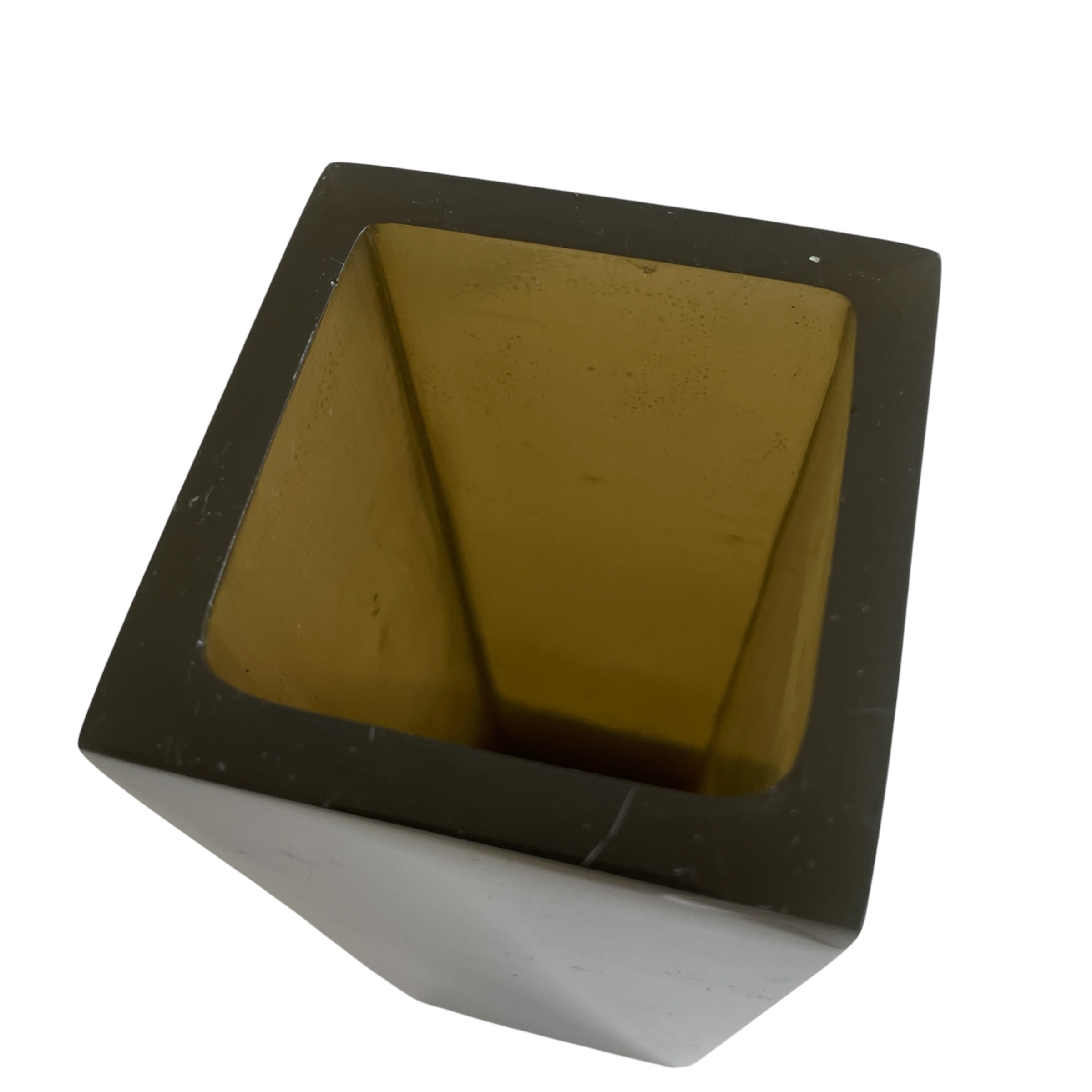 Vintage French Smoke Tinted Plexiglass Rectangular Vase Pot Collection Ornament Figurine Prop Display c1970’s / EVE 10 Vintage French Smoke Tinted Plexiglass Rectangular Vase Pot Collection Ornament Figurine Prop Display c1970's / EVE - Image 10