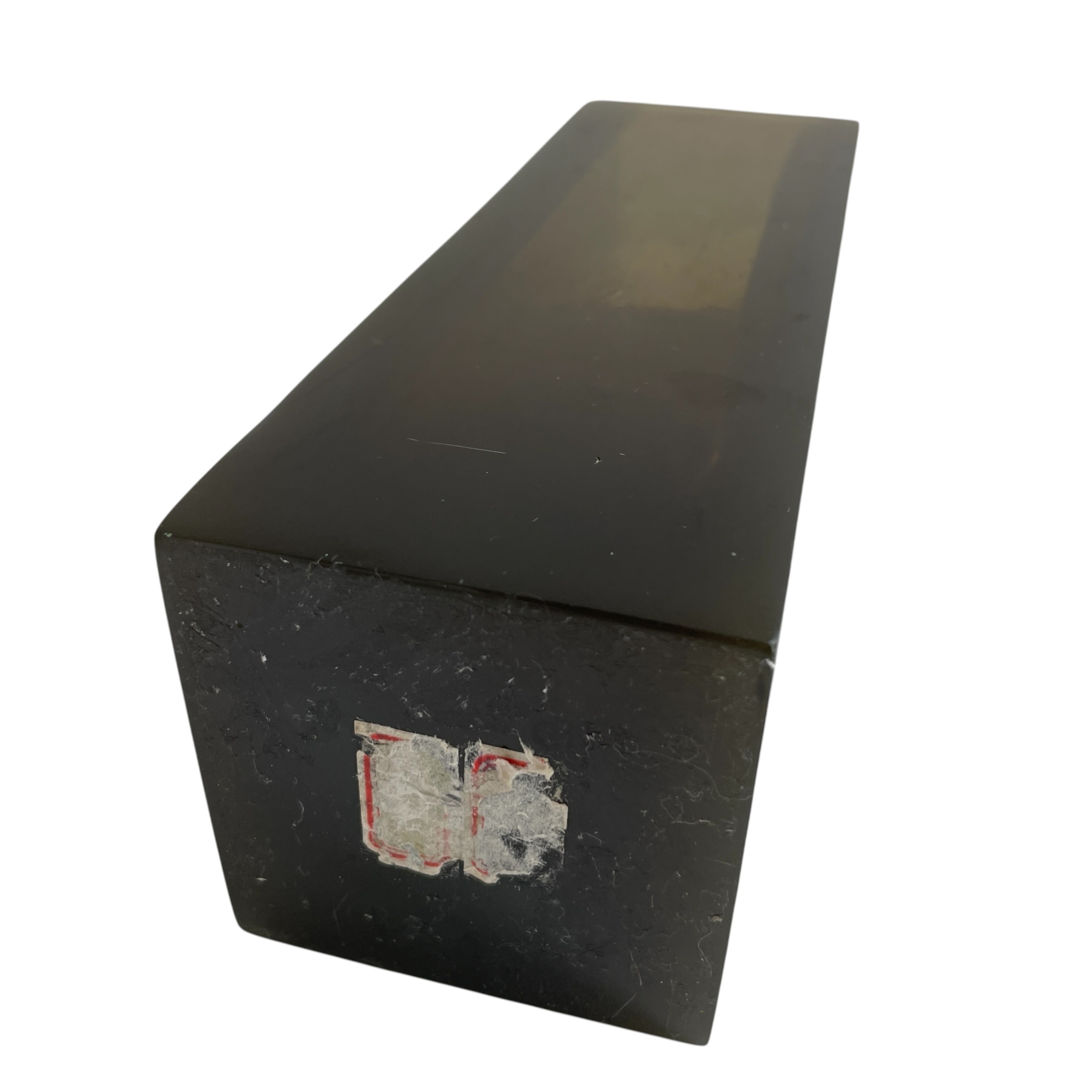Vintage French Smoke Tinted Plexiglass Rectangular Vase Pot Collection Ornament Figurine Prop Display c1970’s / EVE 9 Vintage French Smoke Tinted Plexiglass Rectangular Vase Pot Collection Ornament Figurine Prop Display c1970's / EVE - Image 9