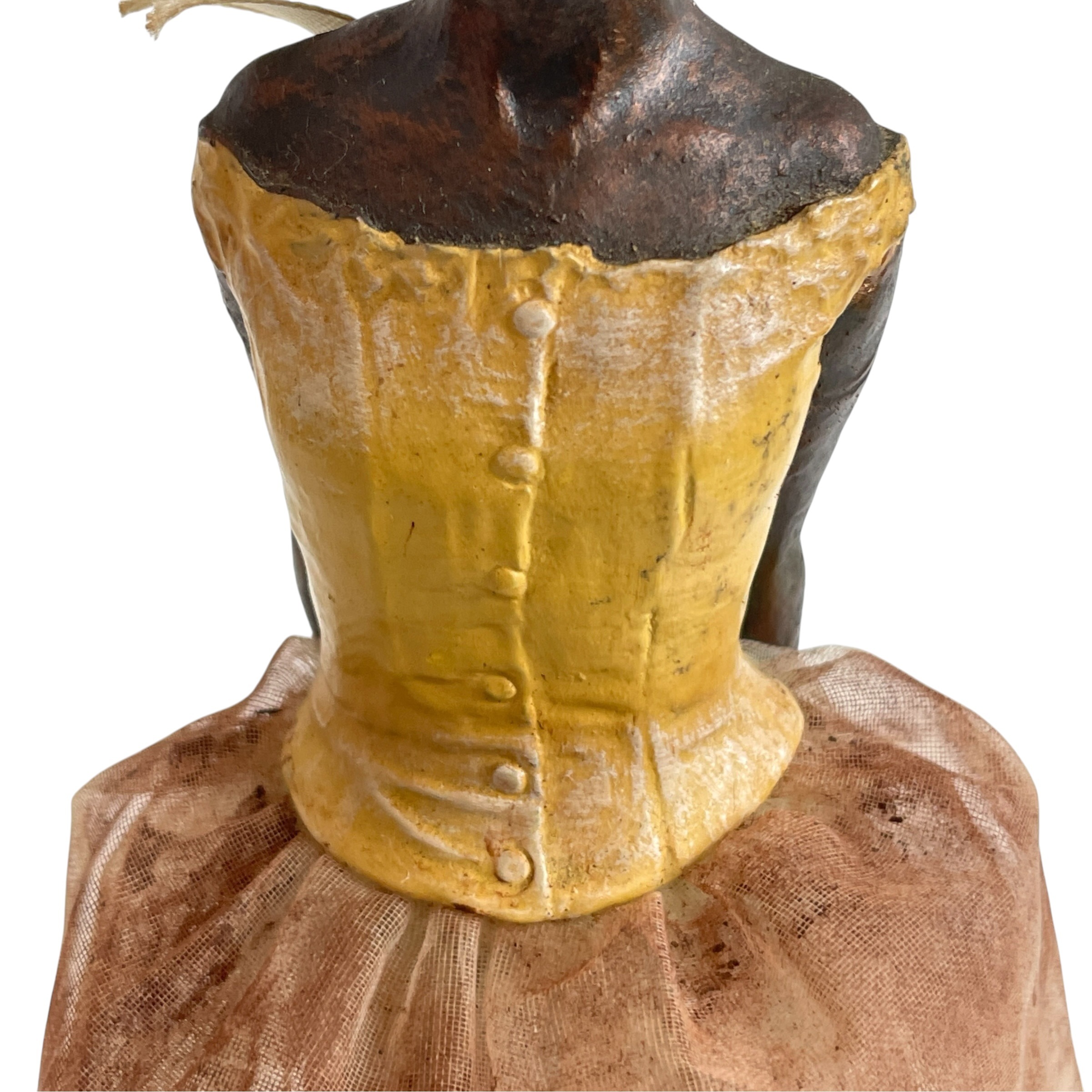 Vintage Dutch Decorative Resin Reproduction of Degas Little Dancer Ballerina by Houseion Statue c1980s / EVE 10 Vintage Dutch Decorative Resin Reproduction of Degas Little Dancer Ballerina by Houseion Statue c1980s / EVE - Image 10