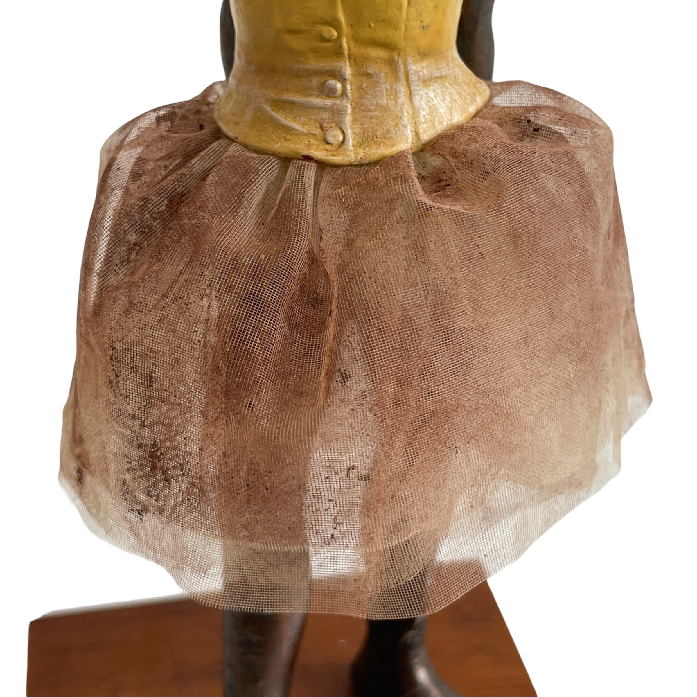Vintage Dutch Decorative Resin Reproduction of Degas Little Dancer Ballerina by Houseion Statue c1980s / EVE 4 Vintage Dutch Decorative Resin Reproduction of Degas Little Dancer Ballerina by Houseion Statue c1980s / EVE - Image 4