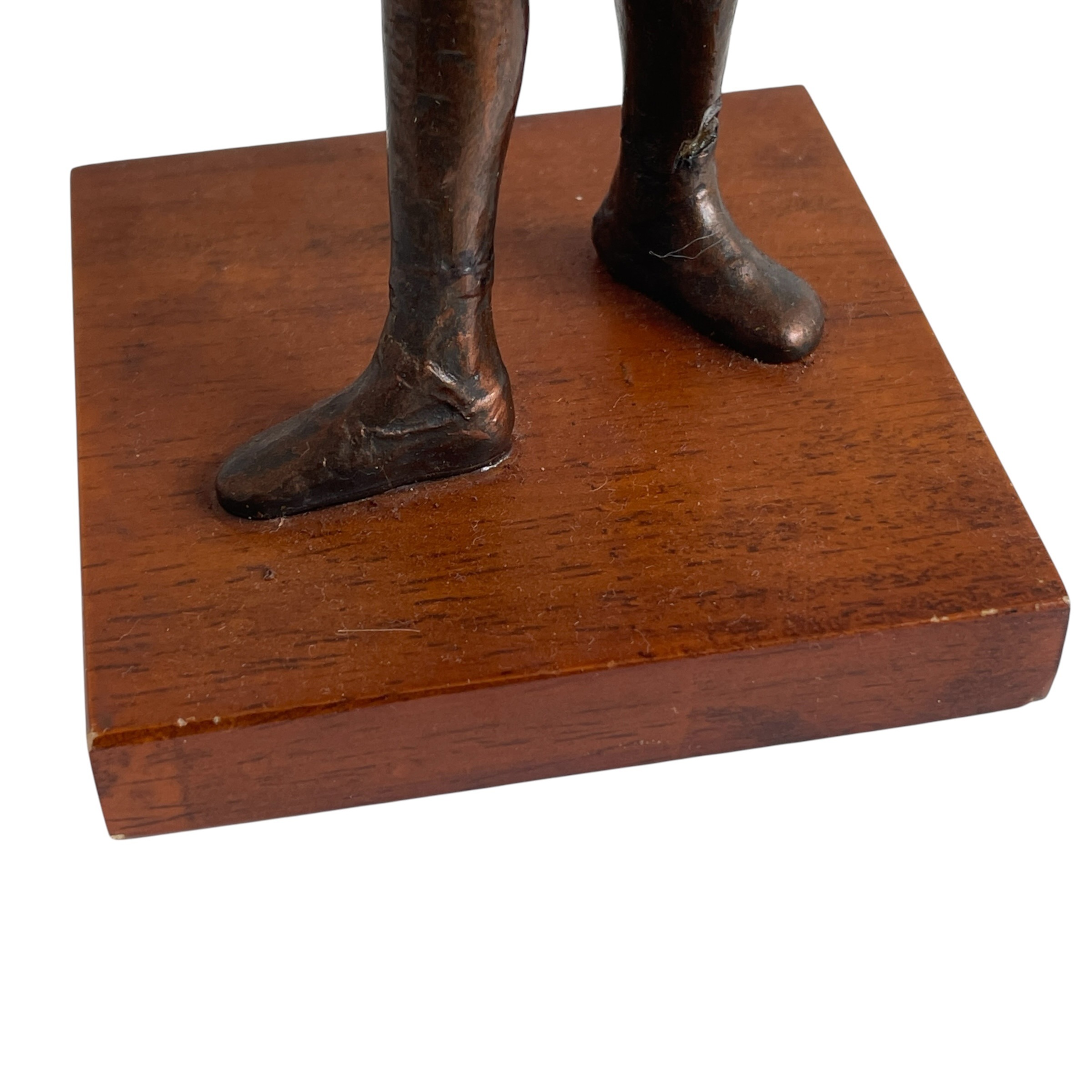 Vintage Dutch Decorative Resin Reproduction of Degas Little Dancer Ballerina by Houseion Statue c1980s / EVE 9 Vintage Dutch Decorative Resin Reproduction of Degas Little Dancer Ballerina by Houseion Statue c1980s / EVE - Image 9