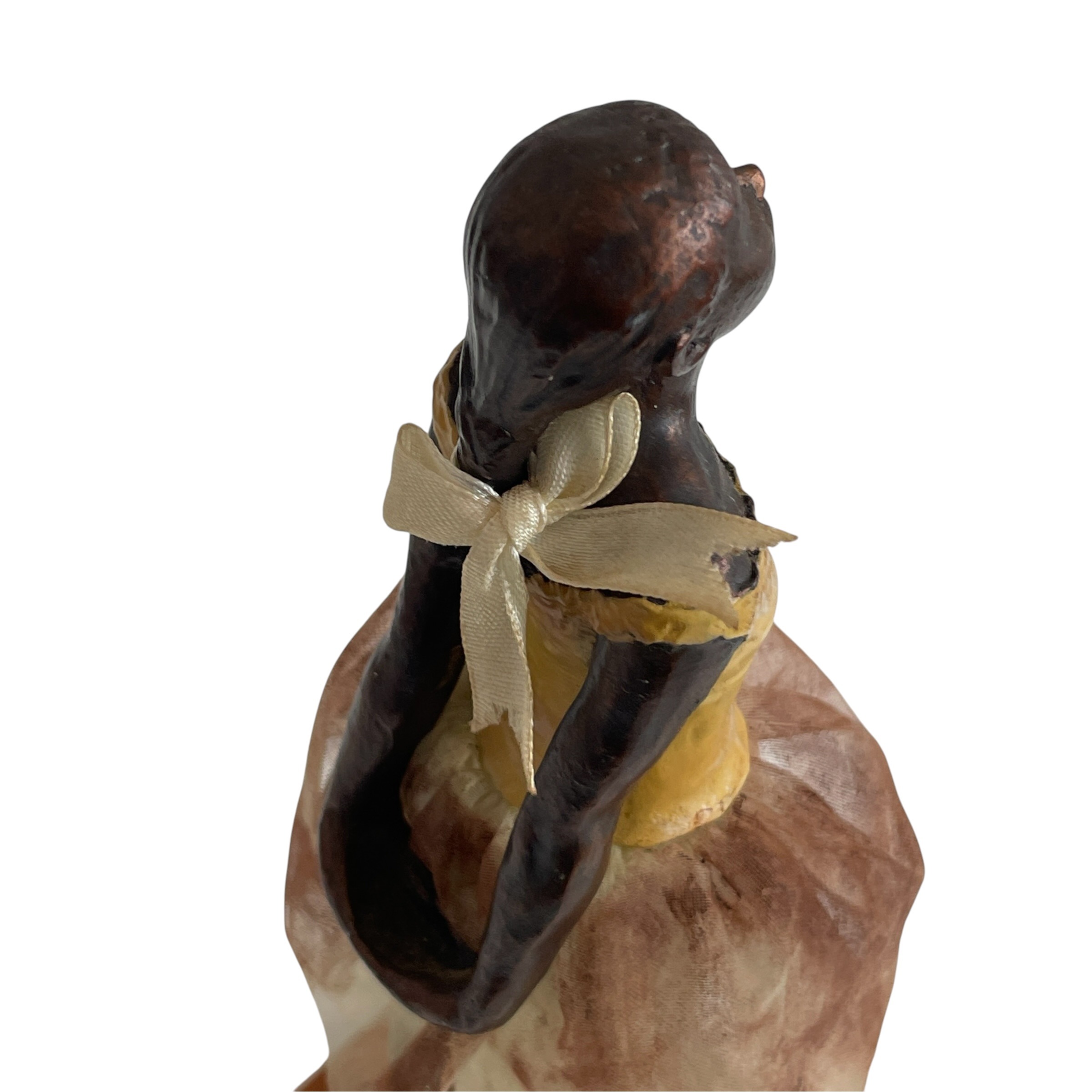 Vintage Dutch Decorative Resin Reproduction of Degas Little Dancer Ballerina by Houseion Statue c1980s / EVE 7 Vintage Dutch Decorative Resin Reproduction of Degas Little Dancer Ballerina by Houseion Statue c1980s / EVE - Image 7